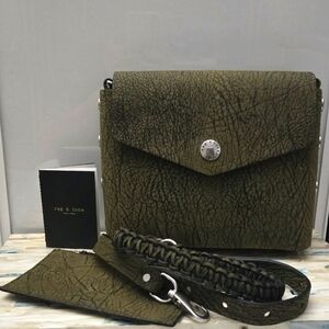 Rag & Bone Atlas shoulder bag military green new